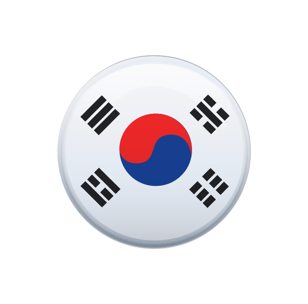 bandera de Corea